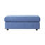 Somptueuse chaise et en bleu marine pour un salon relaxant avec magnifique