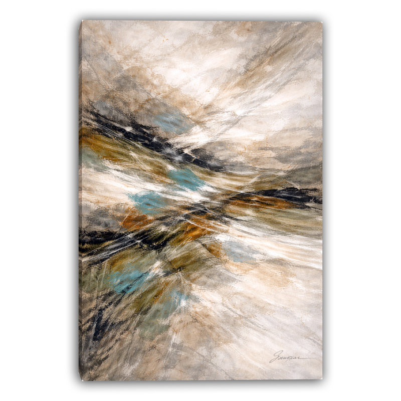 Art mural sur toile Sienna, L 30 po x H 40 po x P 1,5 po