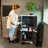 Lockable Storage Cabinet with 3 Adjustable Shelves - Gray - 48 in (1.2 m)-911160002