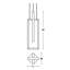 Aionna 1 - Light LED Unique/Statement Pendant-2000787904