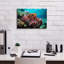 «Octopus at Sea» par Epic Portfolio, art mural sur toile-598752