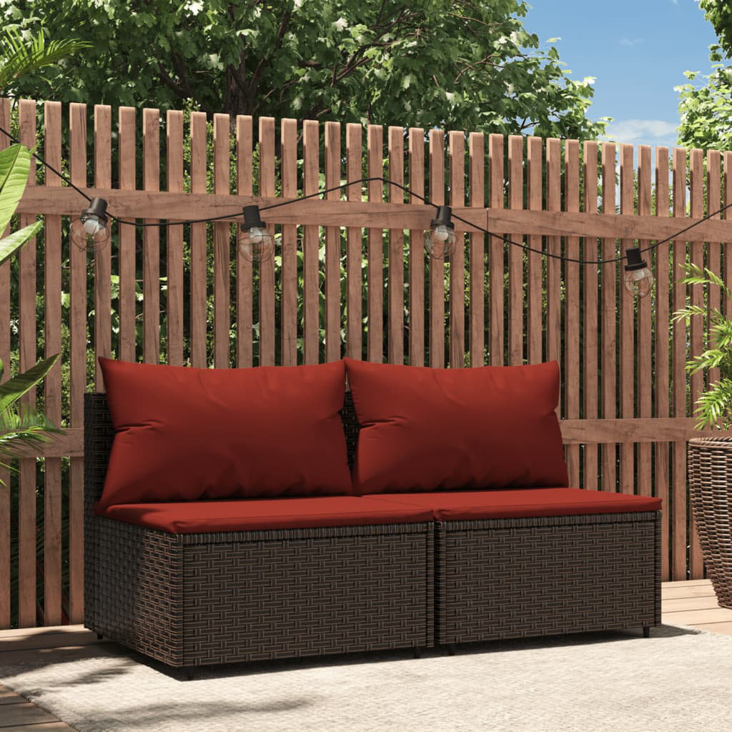 Gartensofa Ladanian mit Kissen