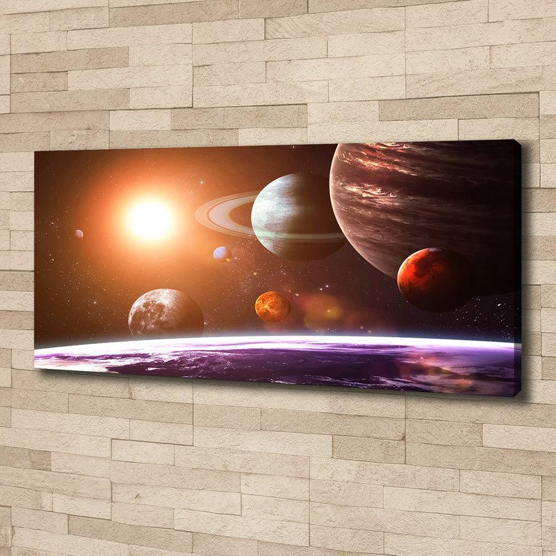 Solar System - Wrapped Canvas Print