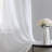 Solid Sheer Rod Pocket Curtain Panels-70857486