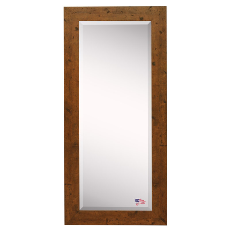 Miroir mural Archway, Noyer clair, H 26 po x l 64 po