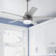 52" Aerodyne 5 - Blade Smart Standard Ceiling Fan with Lights and Remote-57282073