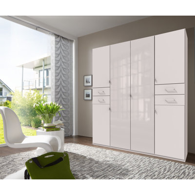 Ramont 6 Door Manufactured Wood Wardrobe