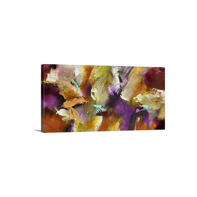 «Primeval Vertu» par Odum, impression, H 10 po x l 20 po x 1,5 po, Toile