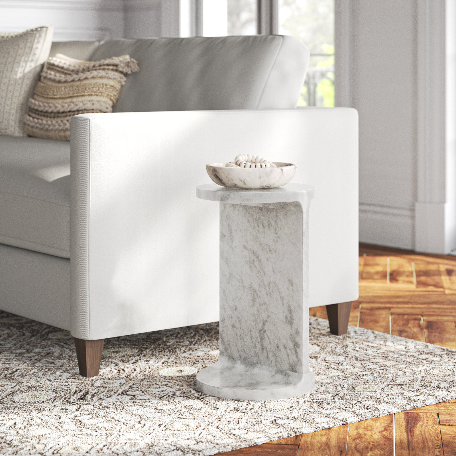 Hatteras End Table, Dark Gray