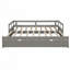 Lit de jour extensible avec couchette, lit de jour en bois avec couchette-167462180