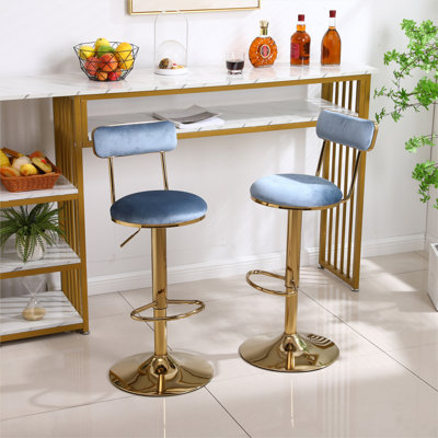 Tabouret pivotant à hauteur réglable