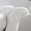 Chaise longue avec accoudoirs à volutes