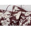 Aris Print Oxford Pillowcase Mulberry