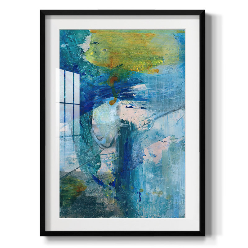 Spring Winds III - Imprimé encadré, Noir, H 28,5 po x l 20,5 po