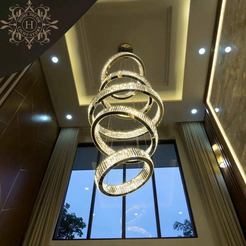 Roark 20 - Light Crystal LED Chandelier