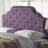 Purple Headboard For Queen & Full Sized Beds, Minimalist Look With Button Tufting, Enhances Bedroom Style, 63.87 In. X 2.73 52.79 In., 19.5 Lb Fabric Upholstered Bed, Modern Design Elegant