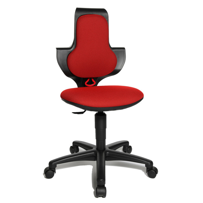 Office Chair, Red/Black