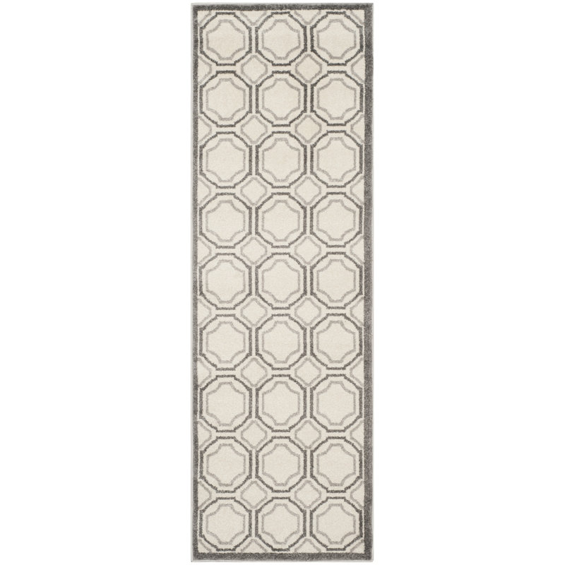 Amherst Performance Geometric Rug, Runner 2'3" x 9'