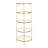 Enamel Etagere Bookcase-1372024555