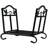 17'' W Metal Log Rack