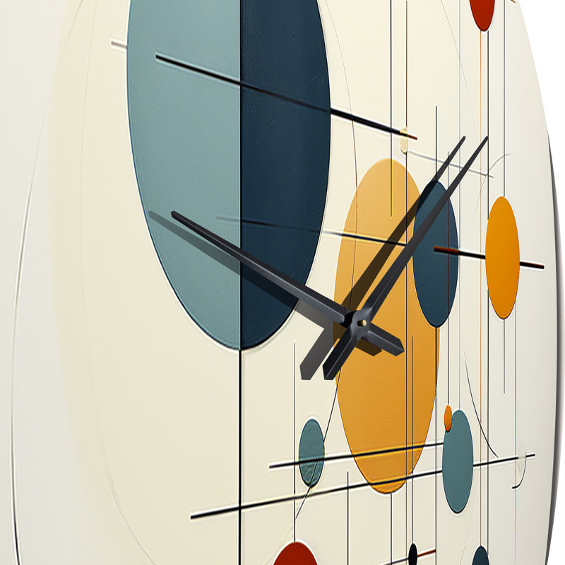 Horloge murale en métal Distant Galaxies, Petit