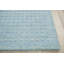 Tapis bleu ciel en laine tissé à la main-279902405