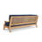Khari Sonoma 3-Person Teak Outdoor Sofa-662436499