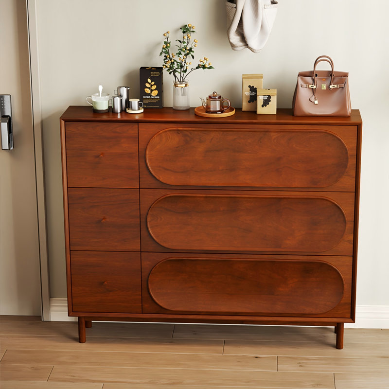 Rangement à chaussures en bois manufacturé 39,37 po, 47.24" H x 39.37" W x 9.45" D