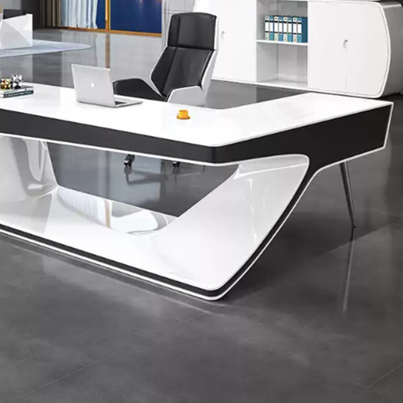 Baran Computer Desk, 29.53" H x 78.74" W x 62.99" D