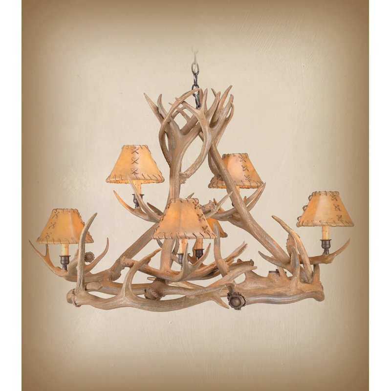 Lustre classique / traditionnel à 6 lumières Riehl