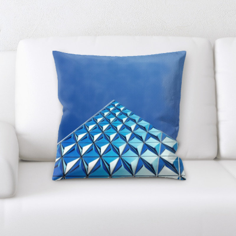Microsuede Reversible Throw Pillow
