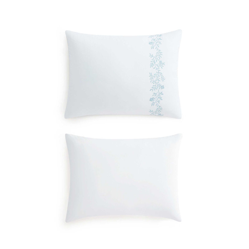 Ensemble de housse de couette en coton Martha Stewart,  Twin Comforter + 1 Standard Sham