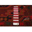 Tapis rouge Teimani 3 pi 10 po x 6 pi 3 po