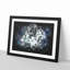 Dalmatian Dog in the Blue - Picture Frame Painting Print-56842116-56842117