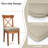 Outdoor 2'' Dining Chair Seat Cushion-380535737-380535738