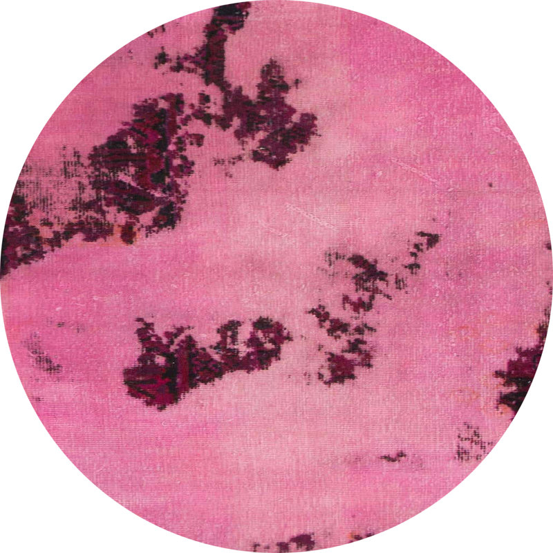 Abstract Indoor Rug, Round 7'