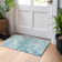 Premium Machine Washable Prisco Teal Rug
