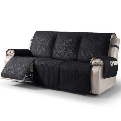 Heide 100% Waterproof 3-Seater Sofa Slipcover, Couch Cover with Non-Slip Granules Side Pockets, Machine Washable Kid Pet Friendly Sofa Cover Furniture Protector