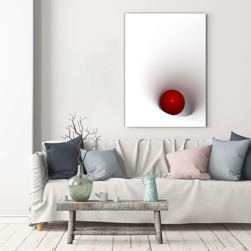 Abstraction Sphere - Wrapped Canvas Print