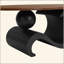 Ensemble de 2 tables basses gigognes, orales et rondes, table industrielle pour le salon, grand 47,24 po, petit 19,69 po-1119318452