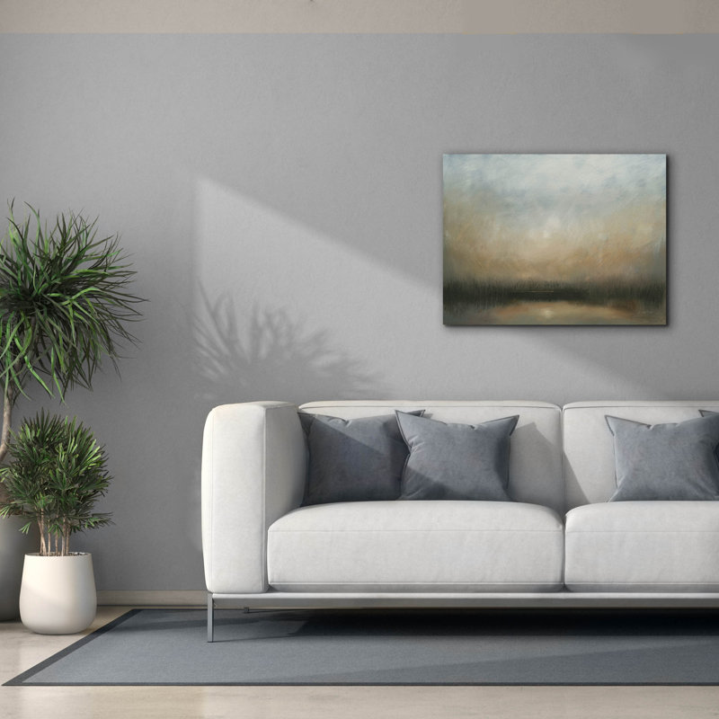  «Evening Landscape» par James Wiens, art mural sur toile, 34 po x 26 po