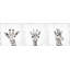 Chavarria 3 Piece No Frame Painting Set on Canvas-255846003