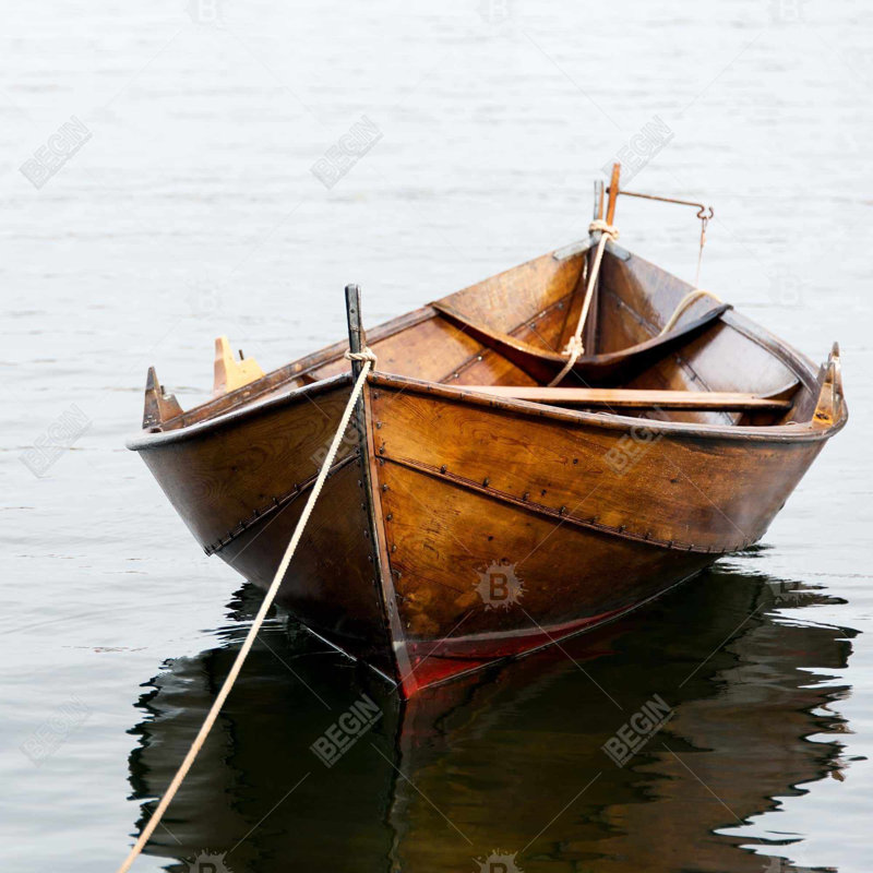 " Rowboat On Calm Water "