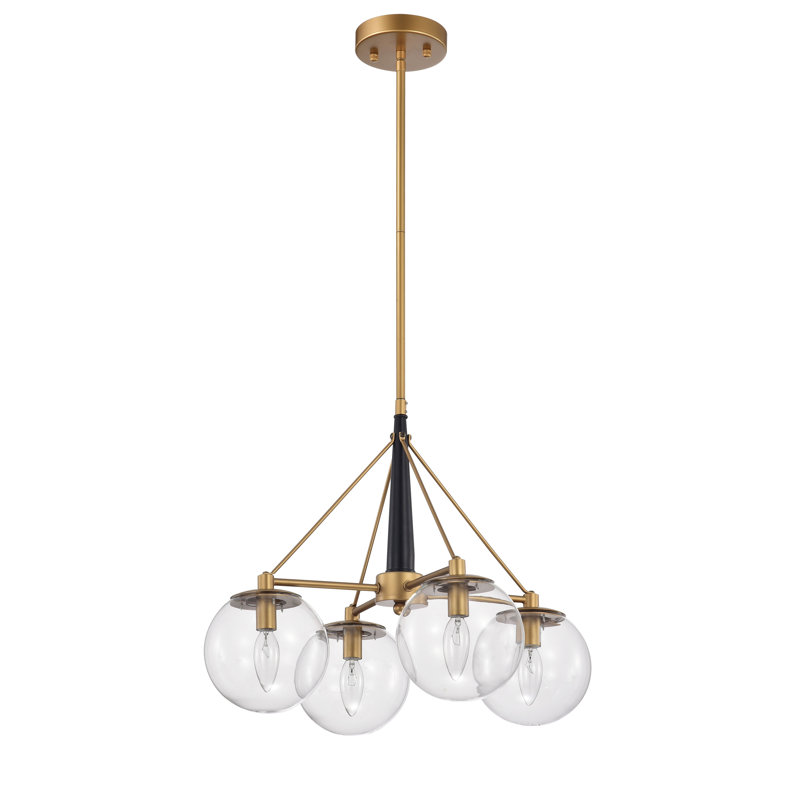Tolya 4 - Light Globe Chandelier