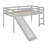 Loft Bed With Slide, Multifunctional Design-1714417711