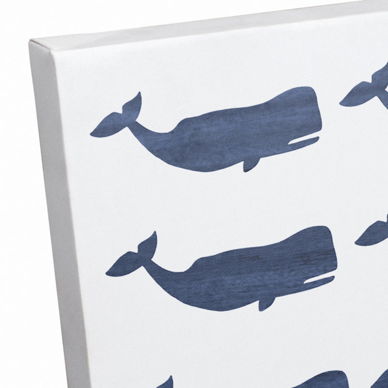 «Whale Flag», impression sur toile tendue, H 20 po x l 30 po x P 1,25 po
