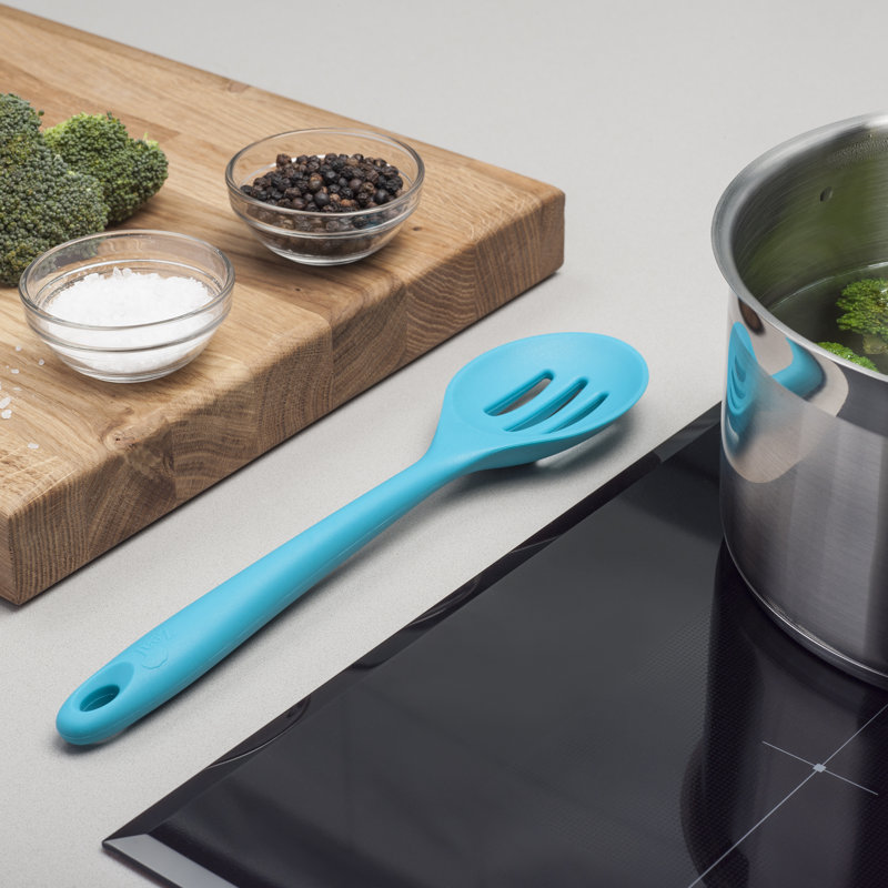 Zeal Cooking Spoon, Aqua Blue