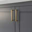 Meuble-lavabo simple 35,4 po avec dessus Hyle-268632390