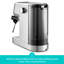Machine à espresso casab 3700Gense avec porte-filtre 58 mm, contrôle de température PID, manomètre, pompe à 20 bars, buse à vapeur et conception en acier inoxydable-94103934
