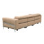 Canapé inclinable électrique en cuir Grain de 116 po Trammel. Canapé inclinable électrique en cuir 3 places italien Trammel
